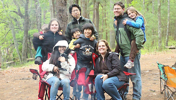 ハーバーード時代ボストンでのキャンプ